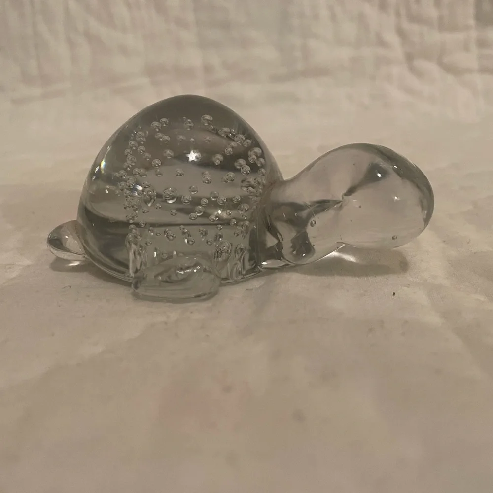Vintage Crystal Turtle - Picture 3 of 7
